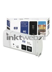 HP 90 zwart Combined box and product