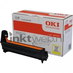 Oki C910 geel Front box