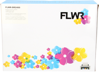 FLWR Brother DR-2400 zwart Front box