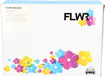 FLWR Brother DR-2400 zwart Front box