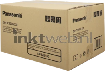 Panasonic DPMB300 zwart Front box