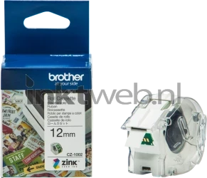 Brother  CZ-1002  x 12 mm 5 M  Combined box and product