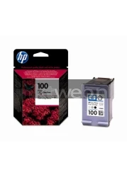 HP 100 foto grijs Combined box and product