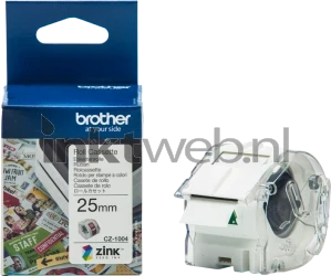 Brother  CZ-1004 25 mm x  5 M  Combined box and product