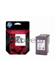 HP 101 foto cyaan Combined box and product