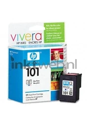 HP 101 foto cyaan Combined box and product