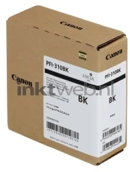 Canon PFI-310BK zwart Front box