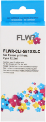 FLWR Canon CLI-581XXL cyaan Front box