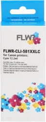 FLWR Canon CLI-581XXL cyaan Front box