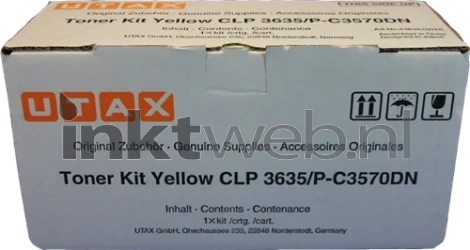 Utax CLP3635 geel Front box