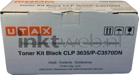 Utax CLP3635 zwart Front box
