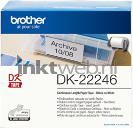 Brother  DK-22246  x 103 mm 30 M wit Front box