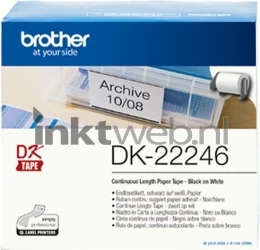 Brother  DK-22246  x 103 mm 30 M wit Front box