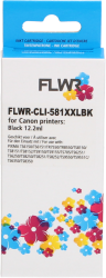 FLWR Canon CLI-581XXL zwart Front box