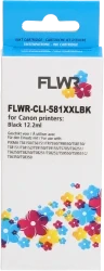 FLWR Canon CLI-581XXL zwart Front box