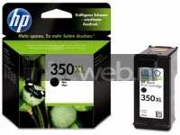 HP 350XL (MHD Jan 22) zwart