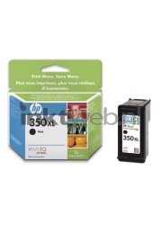 HP 350XL zwart Combined box and product