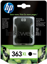 HP 363XL zwart Front box