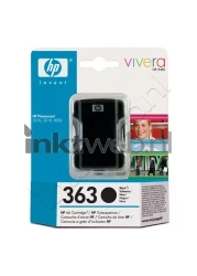 HP 363XL zwart Combined box and product