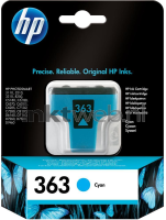 HP 363 (MHD Zonder verpakking) cyaan