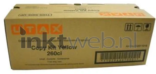 Utax 260ci geel Front box