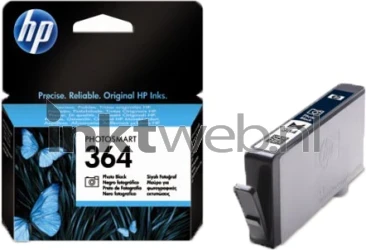 HP 364 foto zwart Combined box and product