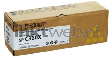 Ricoh SP C360E geel Front box