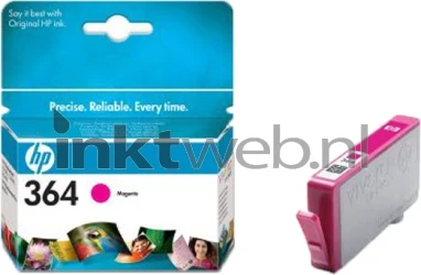 HP 364 magenta Combined box and product