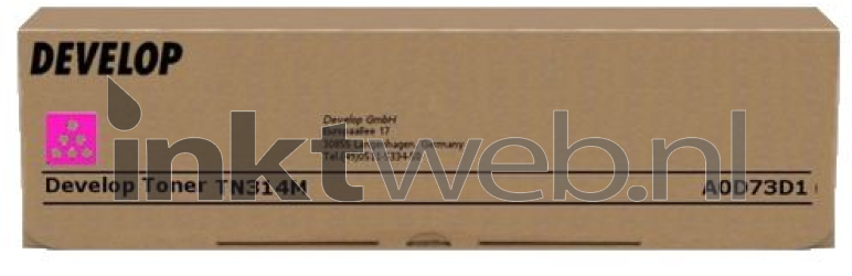Develop TN-314 magenta Front box