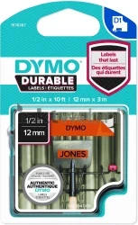 Dymo  1978367 zwart op oranje breedte 12 mm Product only