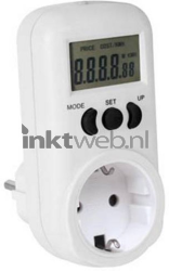 Vinz Digitale Energiemeter wit Product only