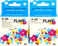 FLWR HP 336/342 Multipack zwart en kleur