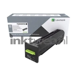 Lexmark 72K0X10 zwart Combined box and product