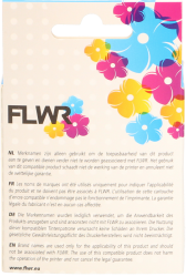 FLWR HP 302XL kleur Back box