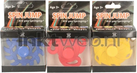 Merkloos Spin Jump rubber spinner Front box