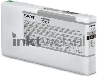 Epson T9137 licht zwart Product only