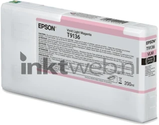 Epson T9136 licht magenta Product only