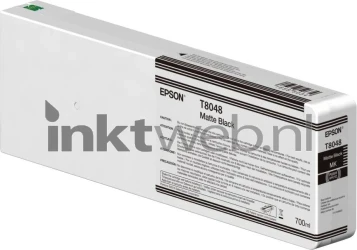 Epson T804800 mat zwart Product only