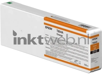 Epson T804A00 oranje Product only