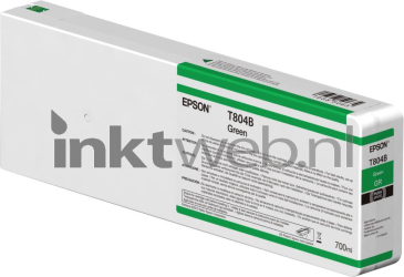 Epson T804B00 groen Product only