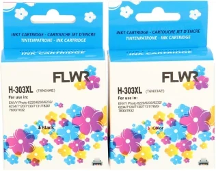 FLWR HP 303XL Multipack zwart en kleur Front box