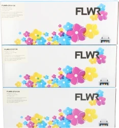 FLWR HP 410X 3-pack kleur Front box