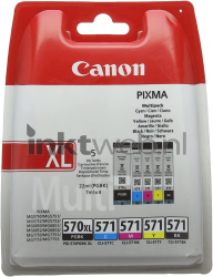 Canon PGI-570XL / CLI-571 5-Pack zwart en kleur Front box