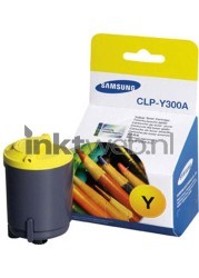 Samsung CLP-Y300A geel Combined box and product