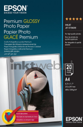 Epson  Glace Premium Fotopapier Glans | A4 | 255 gr/m² 20 stuks Front box