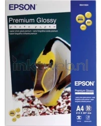 Epson  Glace Premium fotopapier Glans | A4 | 255 gr/m² 50 stuks Front box