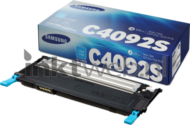 Samsung CLT-C4092S cyaan Combined box and product