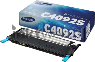 Samsung CLT-C4092S cyaan Combined box and product