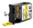 Dymo XTL 1868772 Vinyllabels zwart op geel