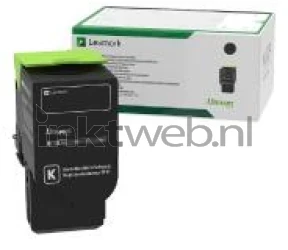 Lexmark 78C2XK0 zwart Combined box and product